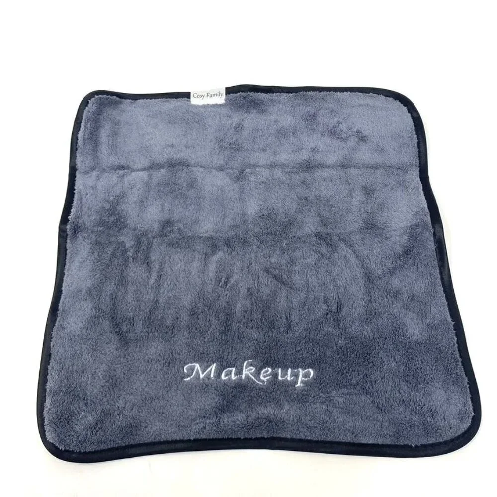 Makeup Remover Cloth Grey Reusable Natural Non Irritating Cleansing Soft. B10